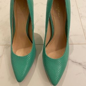 Green Cole Haan Pump with Nike Air